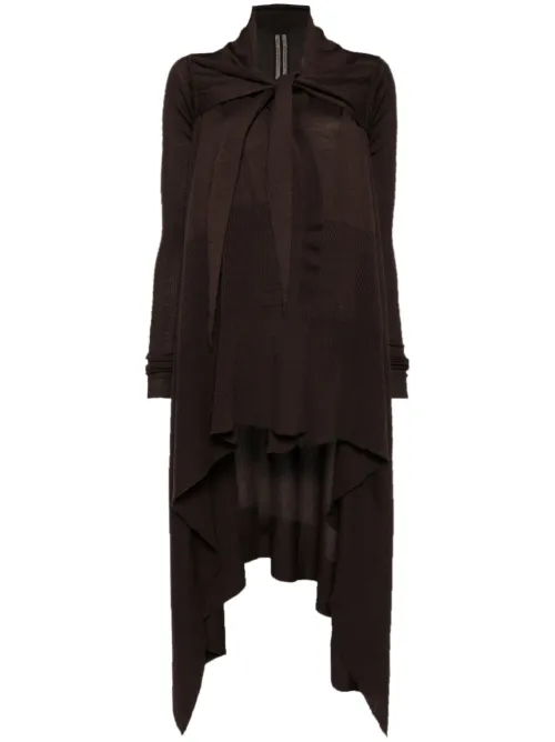 Manteau long à design noué - Rick Owens - Modalova