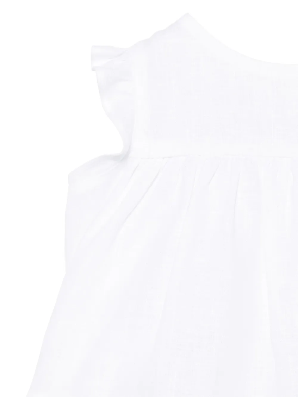 Il Gufo Linnen shorts Wit