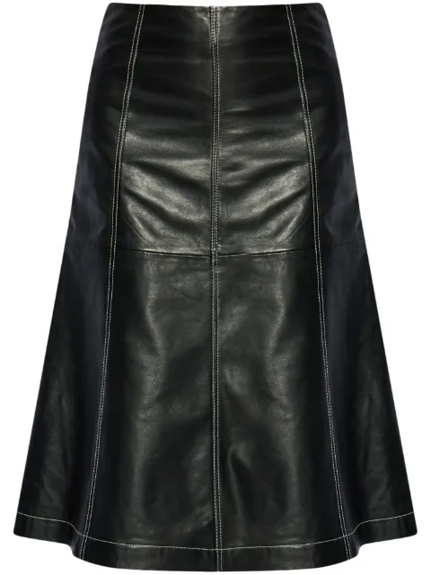 Gestuz leather skirt 