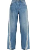 adidas wide-leg jeans - Blue