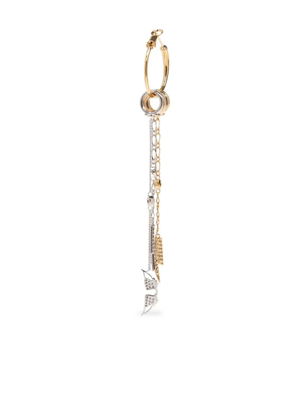 Zadig & Voltaire Rock Mix N Match Earring In Gold