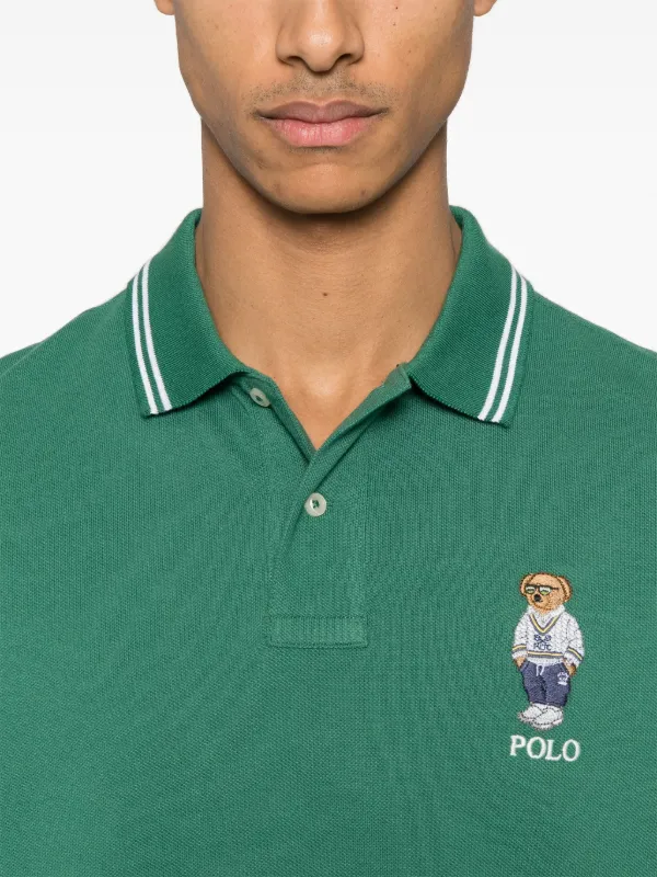 Polo Ralph Lauren Polo Bear Polo Shirt | Green | FARFETCH