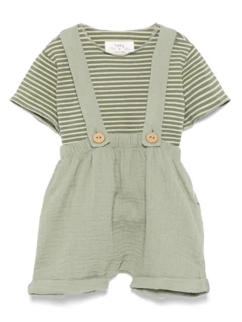 TEDDY & MINOU striped T-shirt and shorts set