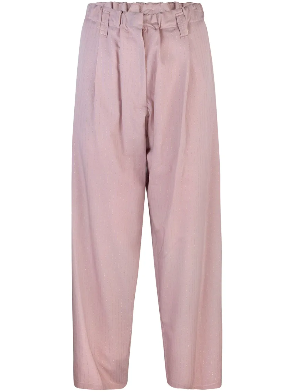 A Paper Kid tapered trousers | Pink | Image 1
