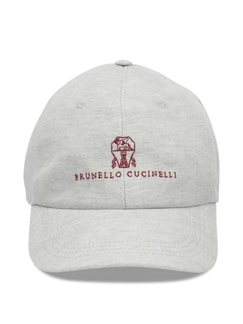 Brunello Cucinelli logo baseball cap 
