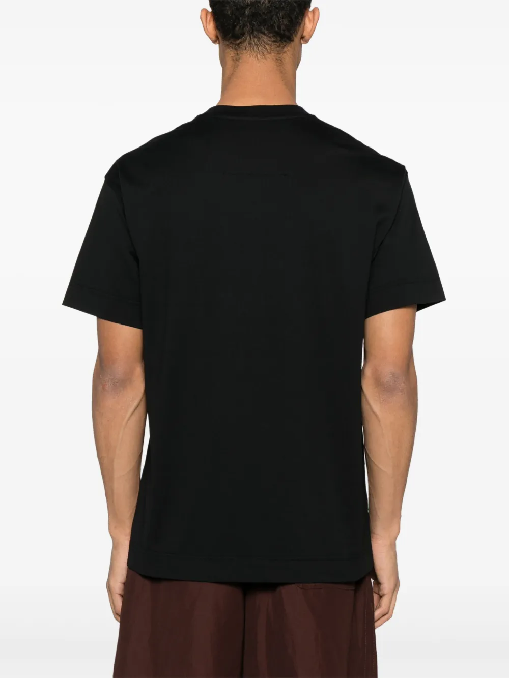 Givenchy Katoenen T-shirt met geborduurde HG Zwart