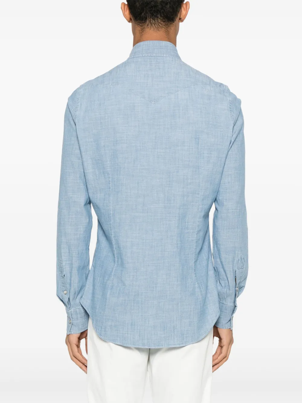 Eleventy Katoenen overhemd Blauw