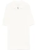 Eleventy textured polo shirt - White