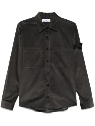 新品 stone  コーデュロイ シャツ ストーンアイランド ストーンアイランド コーデュロイシャツ GARMENT DYED CORDUROY