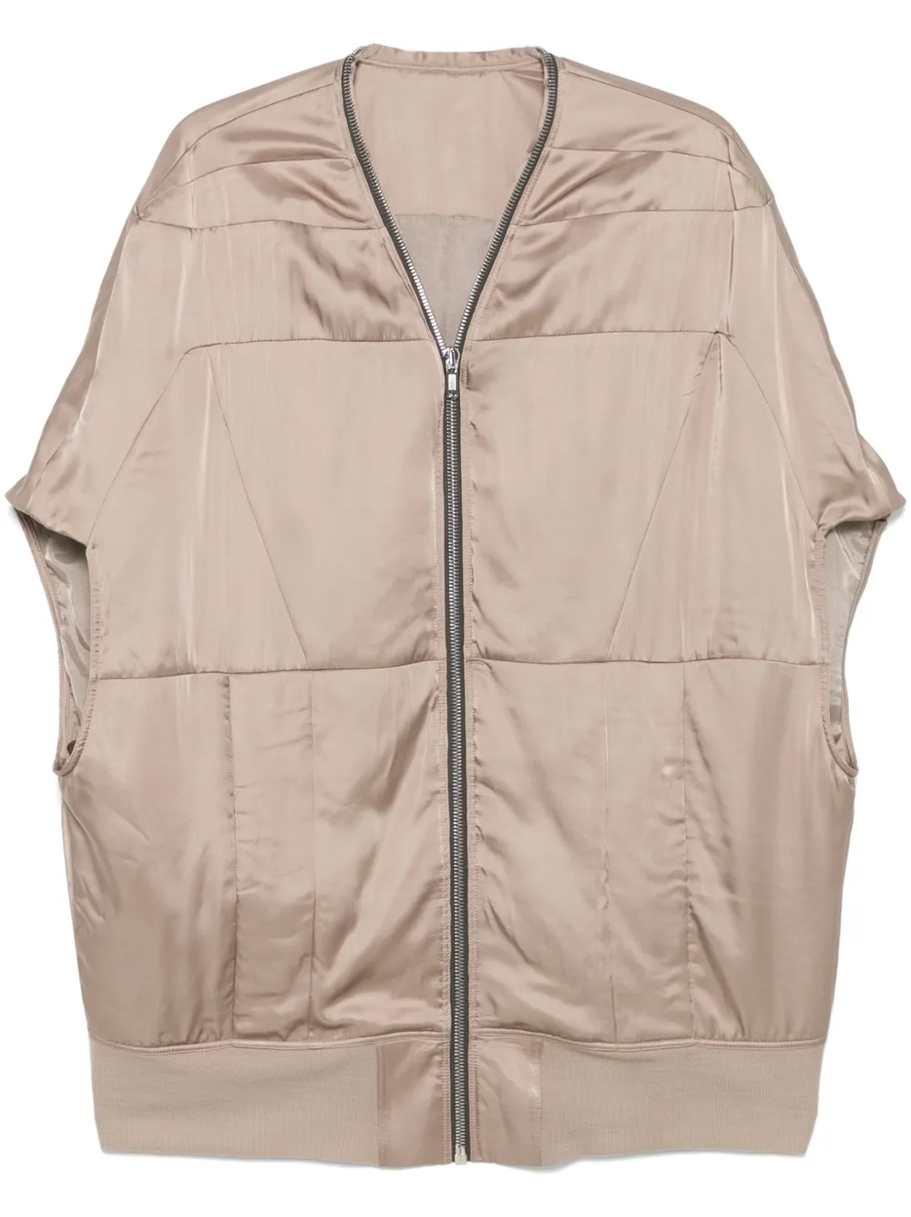 Rick Owens Girdered bubble gilet | Brown | Image 1
