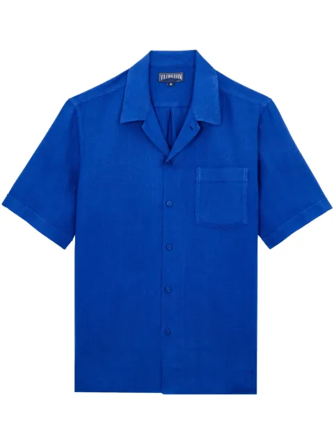 Vilebrequin camisa de lino