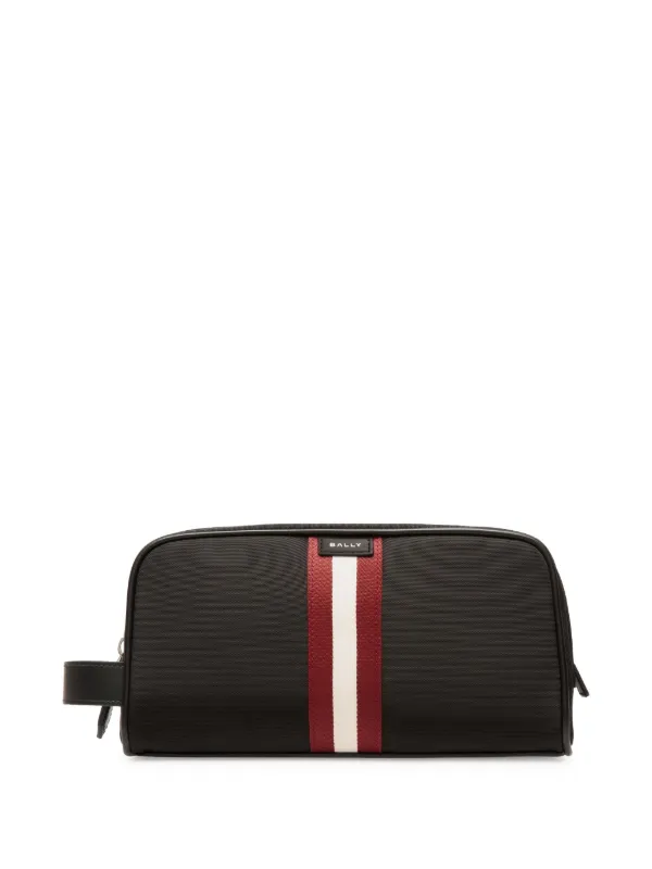 Bally Code Wash Bag Black FARFETCH TR
