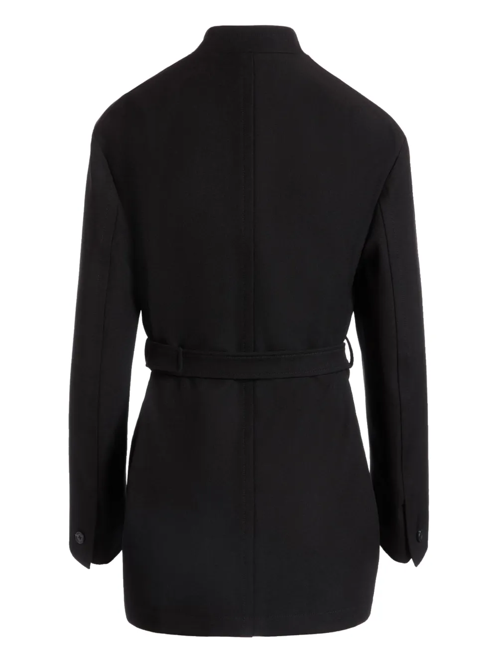 Bally belted gabardine jacket - Zwart