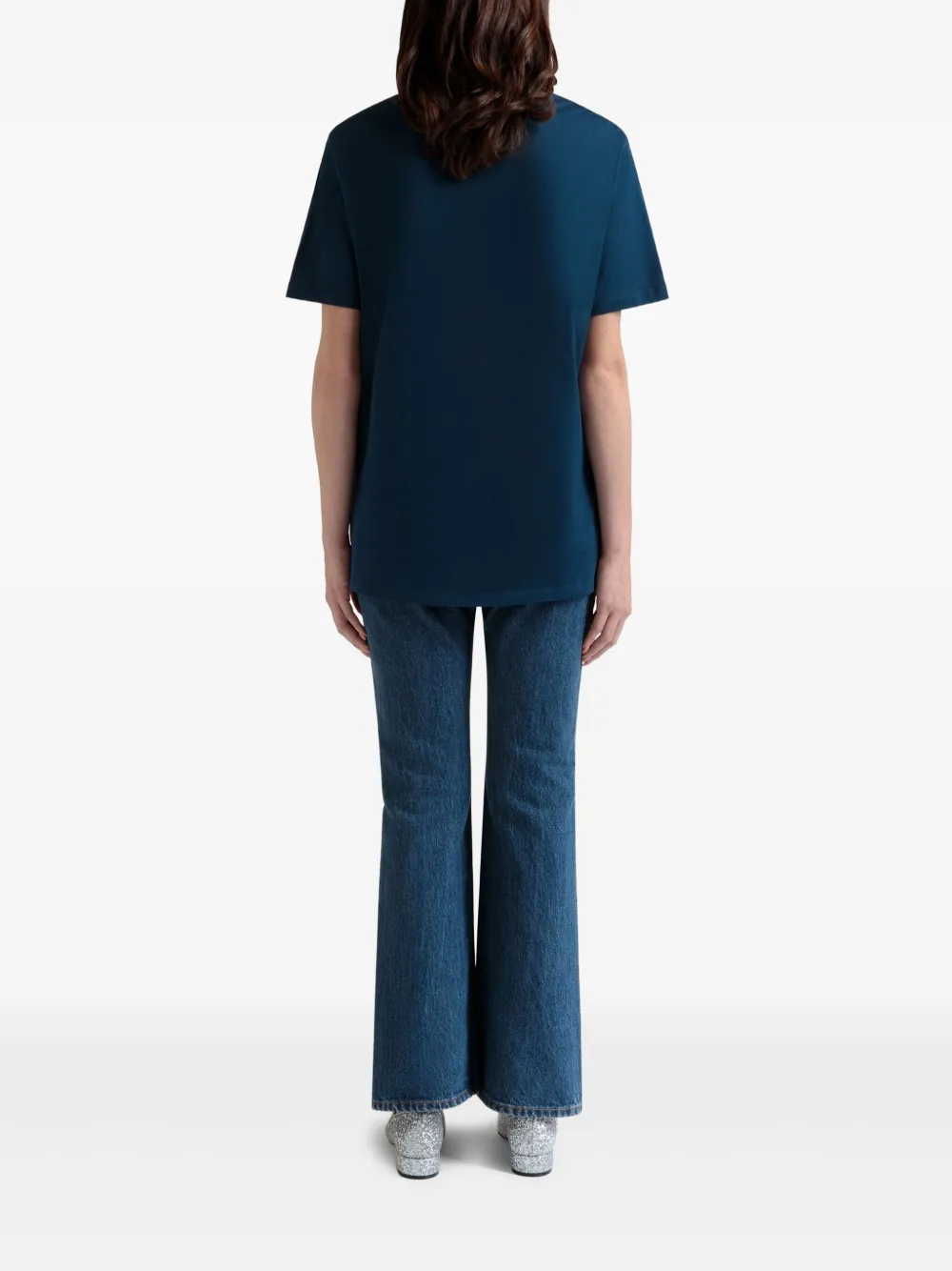 Bally T-shirt met logoprint Blauw