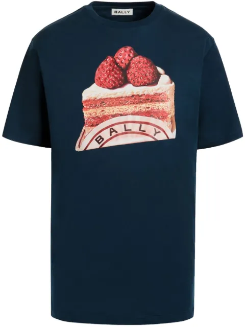 Bally playera con logo estampado