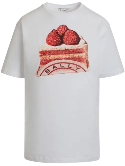 T-shirt à imprimé Cake - Bally - Modalova