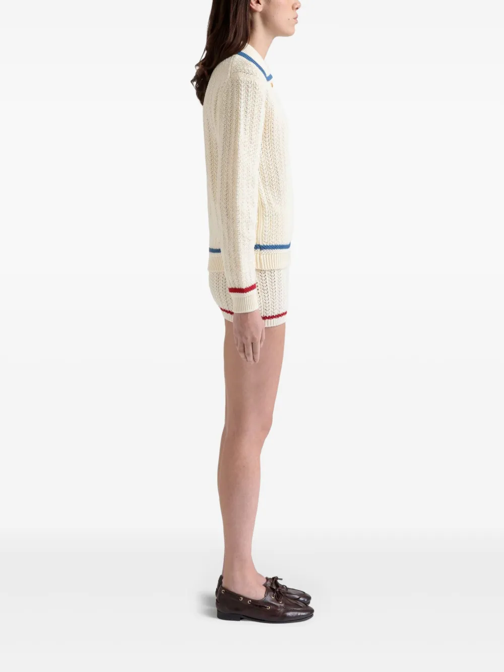 Bally Katoenen vest Wit