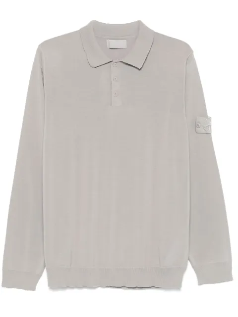 Stone Island polo à patch logo
