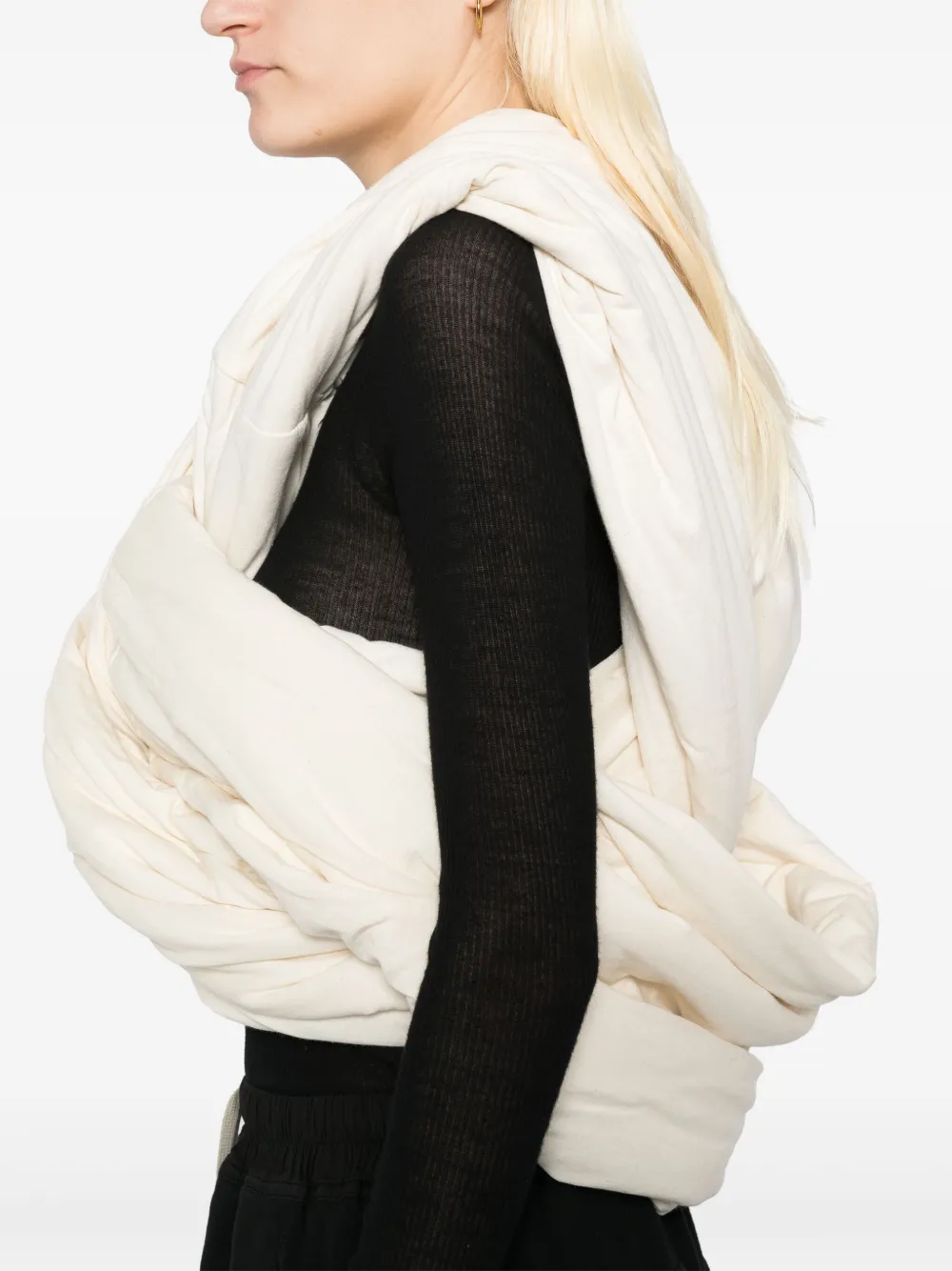 Rick Owens Triple Donut tanktop Beige