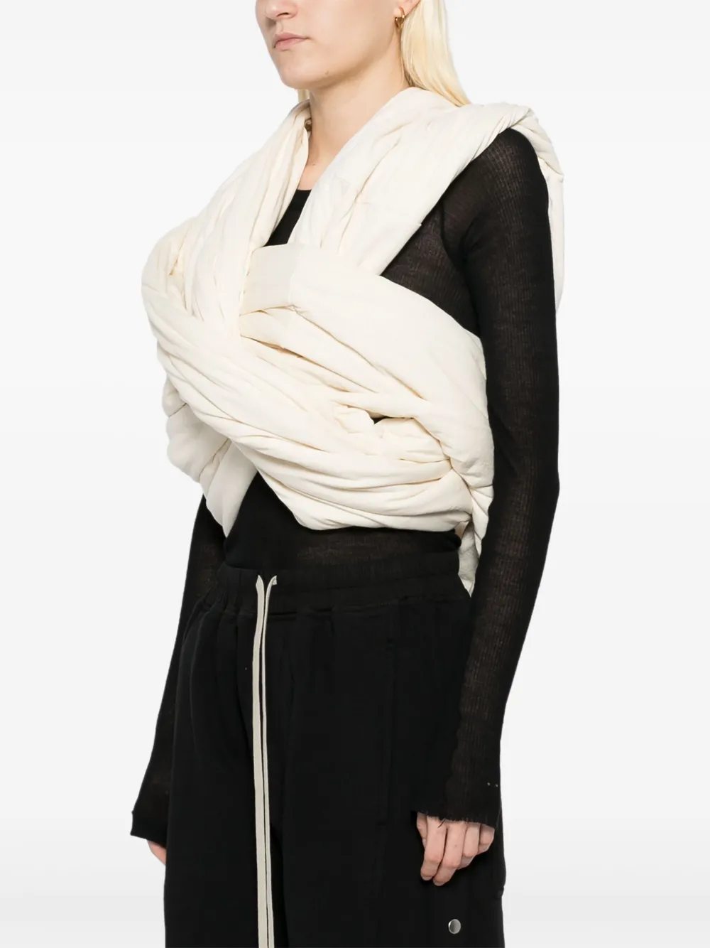 Rick Owens Triple Donut tanktop Beige