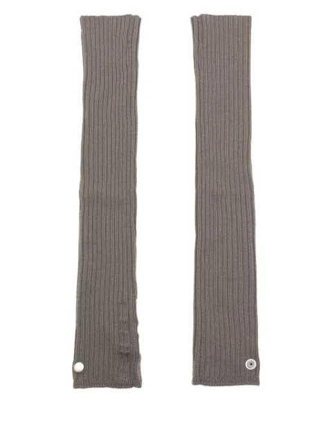 Rick Owens guantes calentadores de brazos