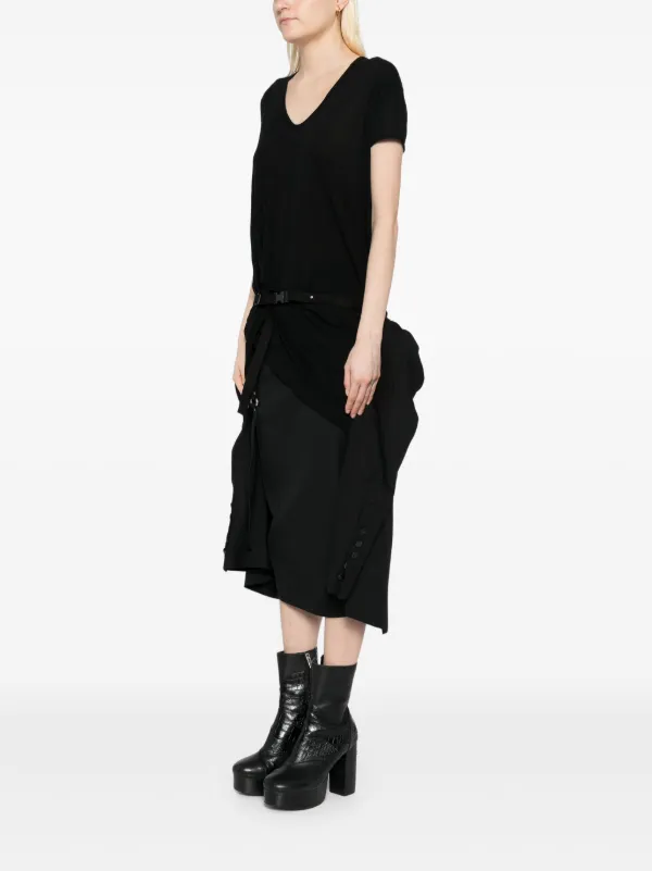Rick Owens Dirt Tailored ジャケット | ブラック | FARFETCH JP