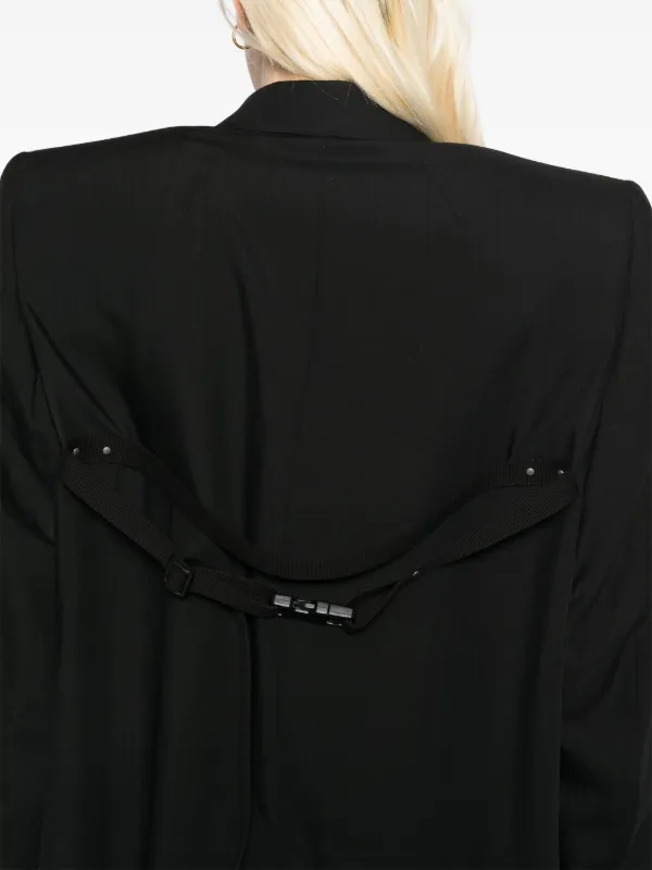 Rick Owens Dirt Tailored ジャケット | ブラック | FARFETCH JP