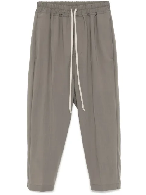 Rick Owens drawstring astaires cropped trousers