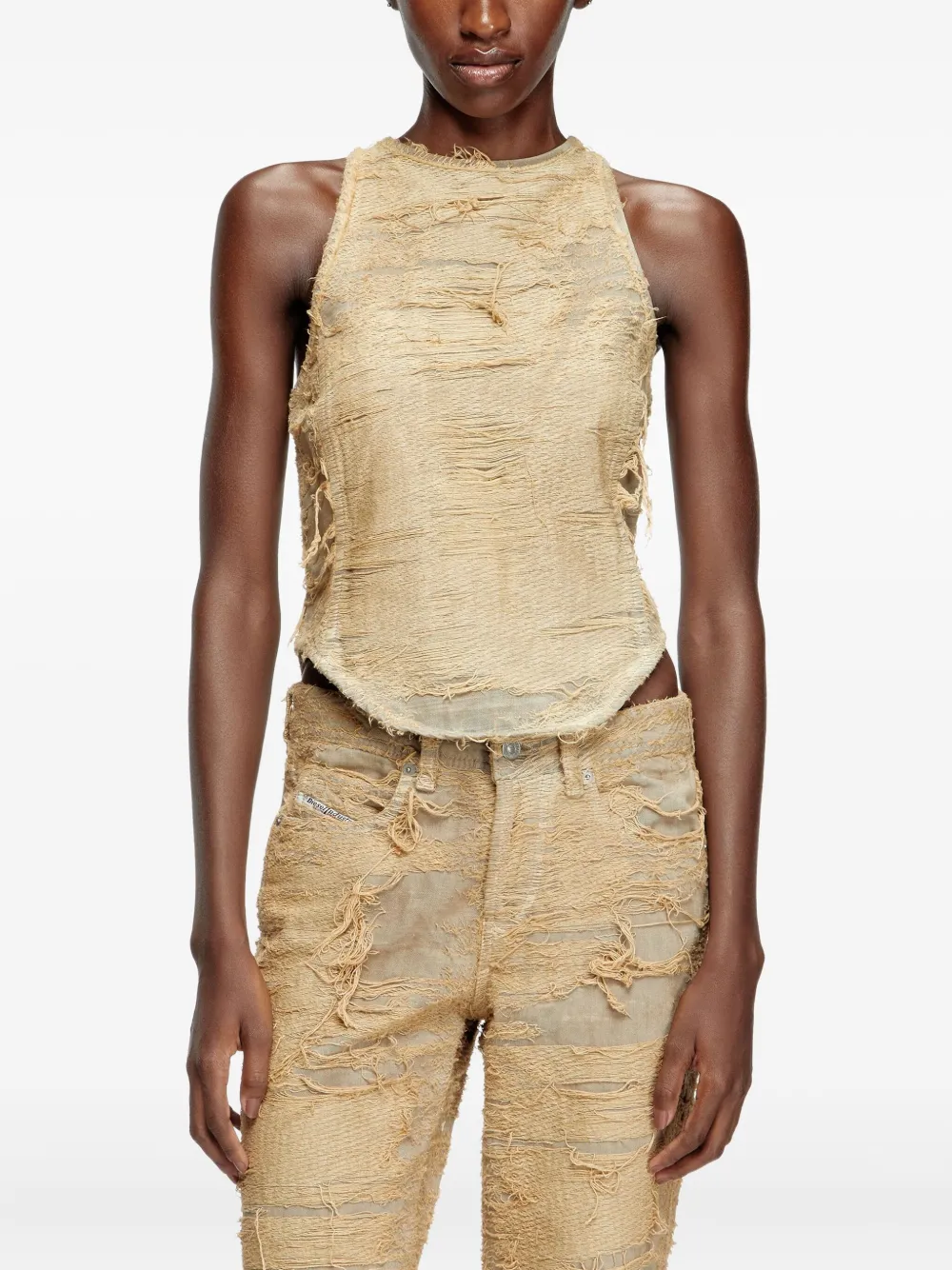 Diesel Astro tanktop Beige