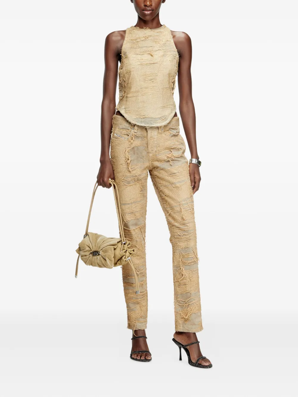 Diesel Astro tanktop Beige
