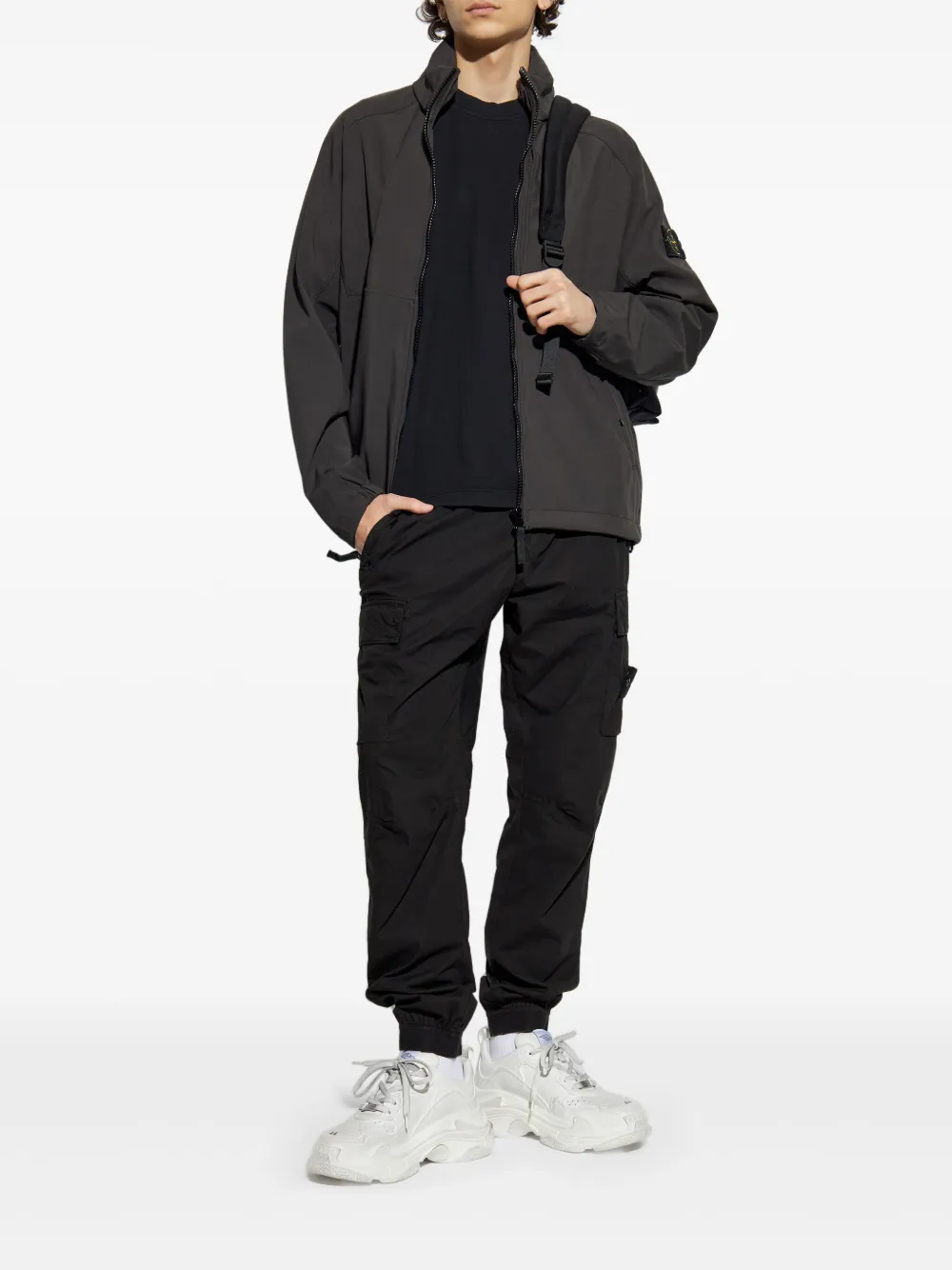 Stone Island compass-badge jacket | Lightweight Jackets | Image 2