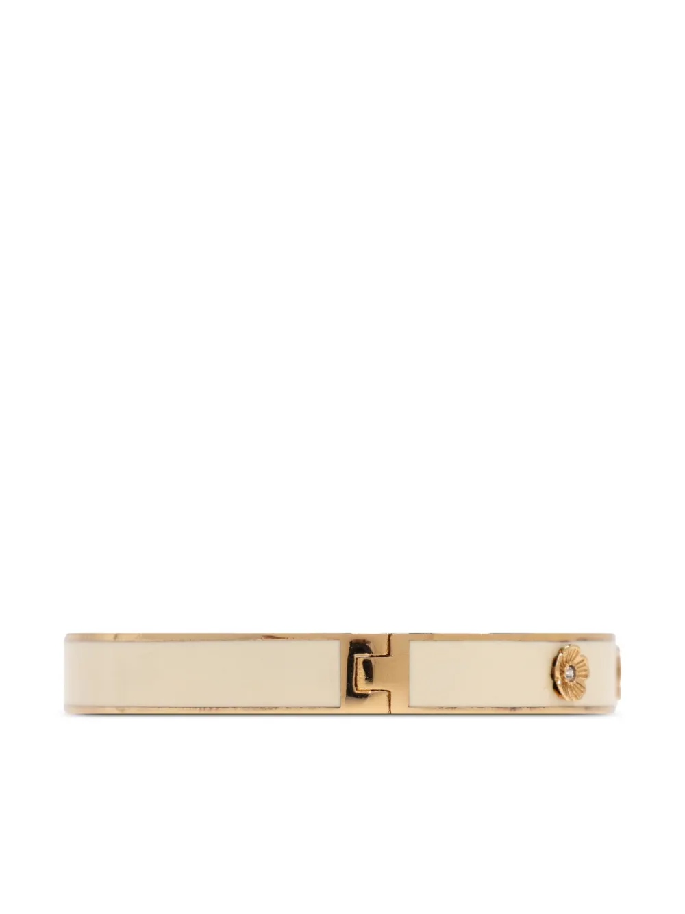 Coach floral-appliqué bracelet - Goud