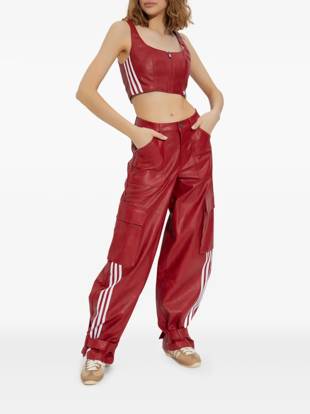 adidas Adilenium broek Rood