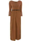 Max Mara Kaiser midi dress - Brown