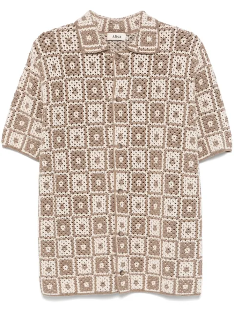 Altea camisa tejida de crochet