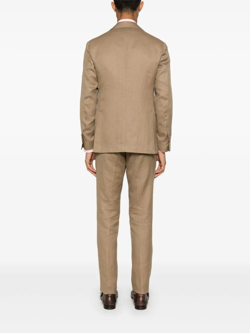 Lardini Pak met broche detail Bruin