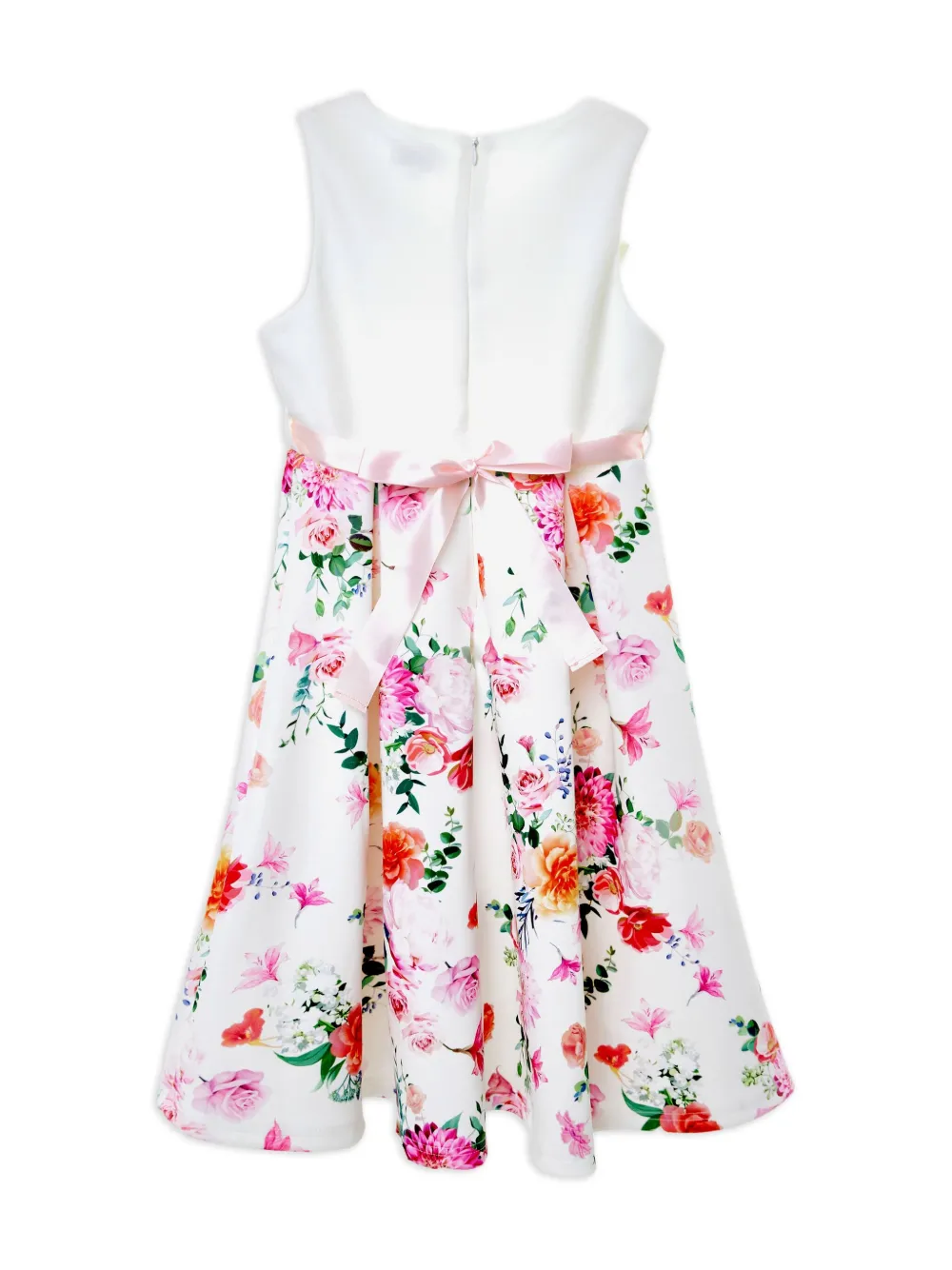 iamekids IAME KIDS Botanical Beauty jurk - Wit