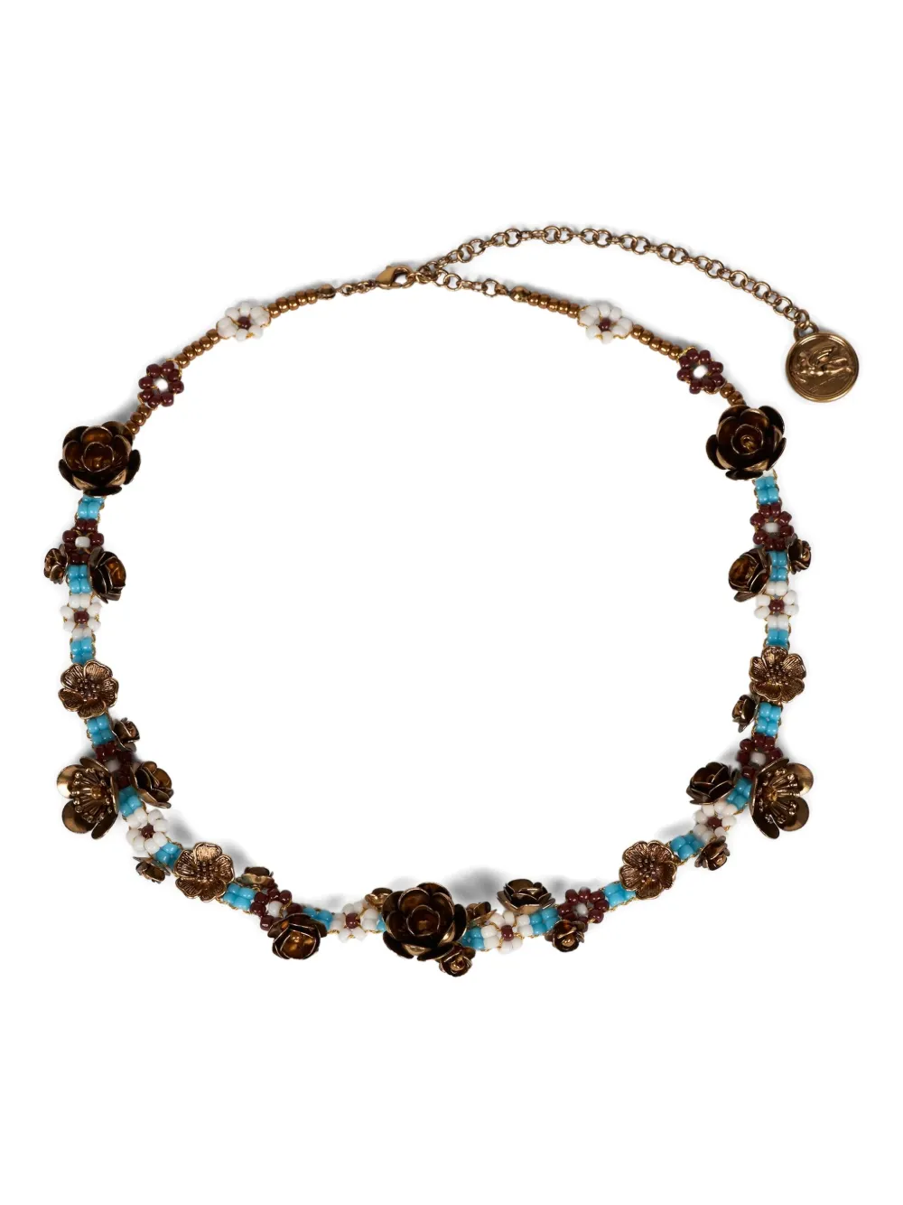 ETRO beaded rose necklace | Multicolour | Image 1