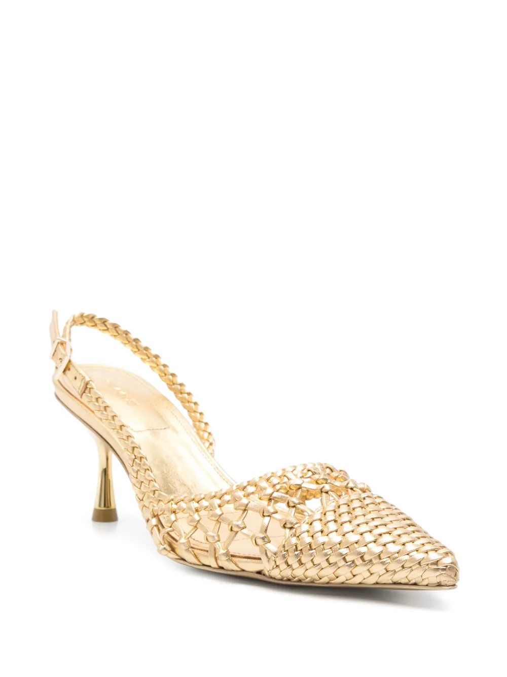 Simkhai 65 mm Dylan slingback pumps - Goud