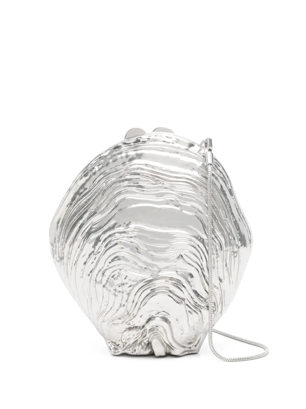 Simkhai Cove Shell clutch | Silver | Image 1