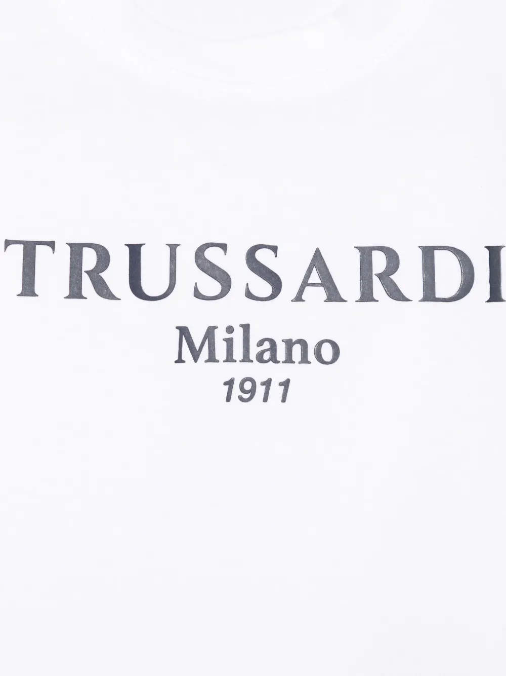 TRUSSARDI JUNIOR Katoenen T-shirt Wit