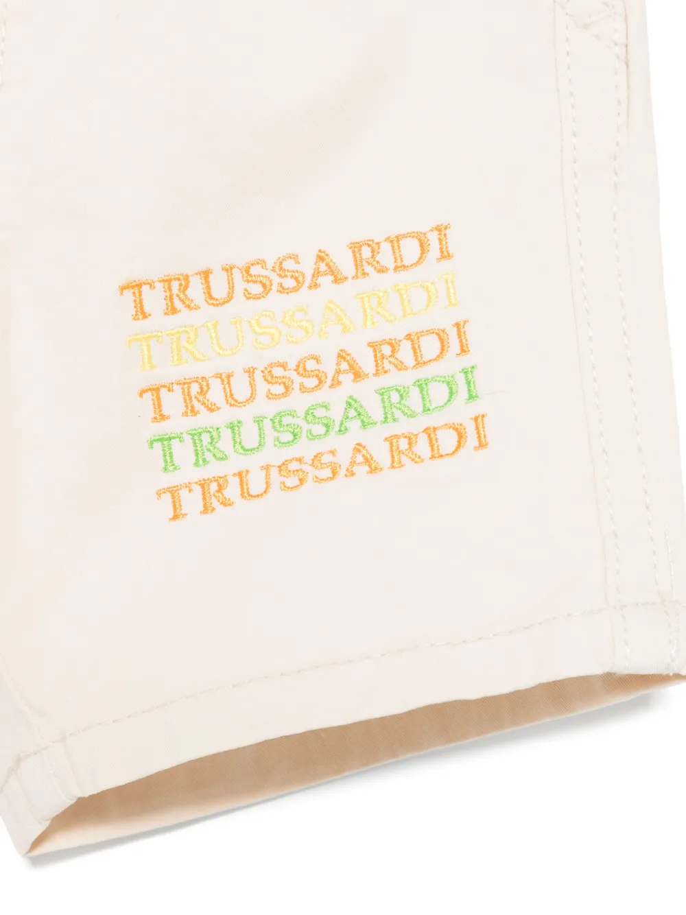 TRUSSARDI JUNIOR Katoenen shorts Beige