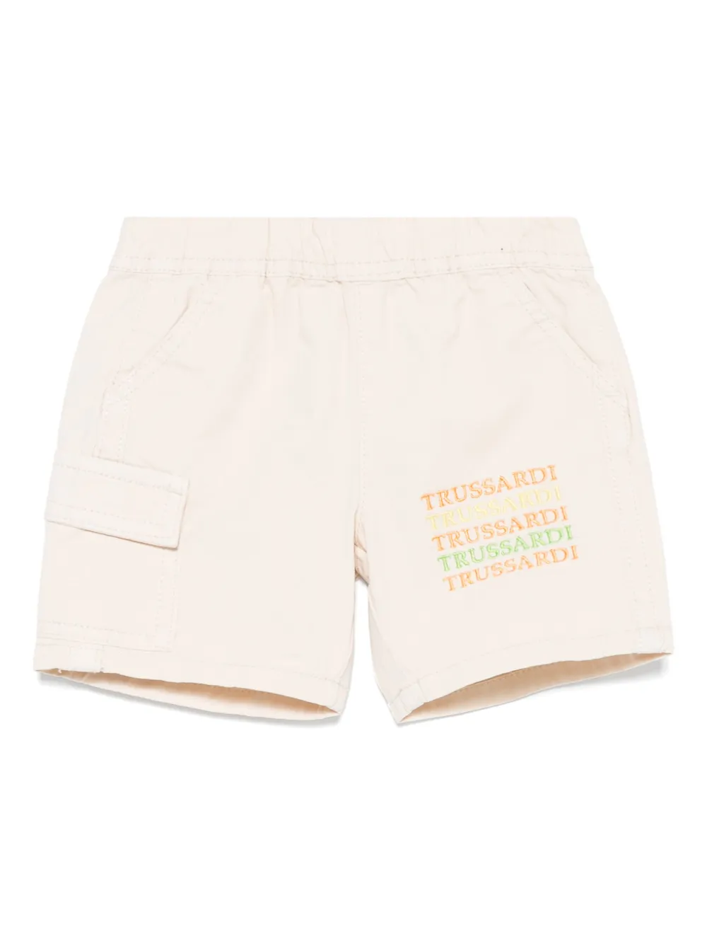 TRUSSARDI JUNIOR shorts con pretina elástica | neutro | Image 1