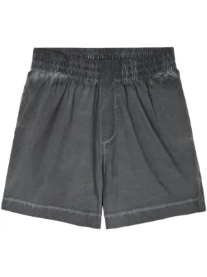 Juun.J オーガンザオーバーレイ ショートパンツ | グレー | FARFETCH JP