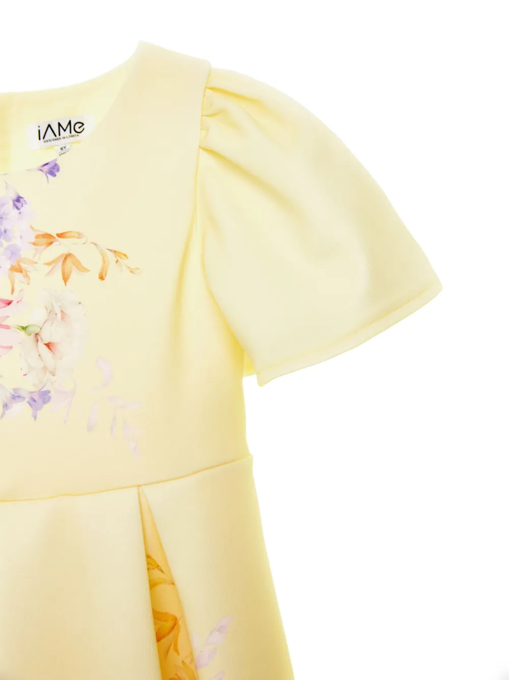 IAME KIDS Sunlight Serenade jurk Geel