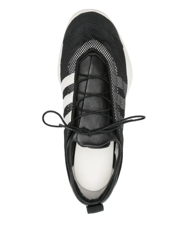 Y-3 メッシュスニーカー ホワイト/ブラック Y-3 メッシュ スニーカー | ブラック | FARFETCH JP