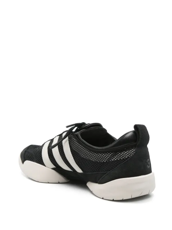 Y-3 メッシュスニーカー ホワイト/ブラック Y-3 メッシュ スニーカー | ブラック | FARFETCH JP