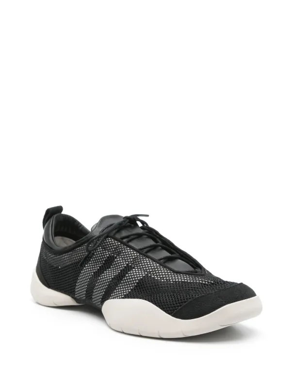adidas gazelle silver green womens Y-3 Men's Boxing Black / Core White / Easy Yellow Low Top Sneakers main image 1