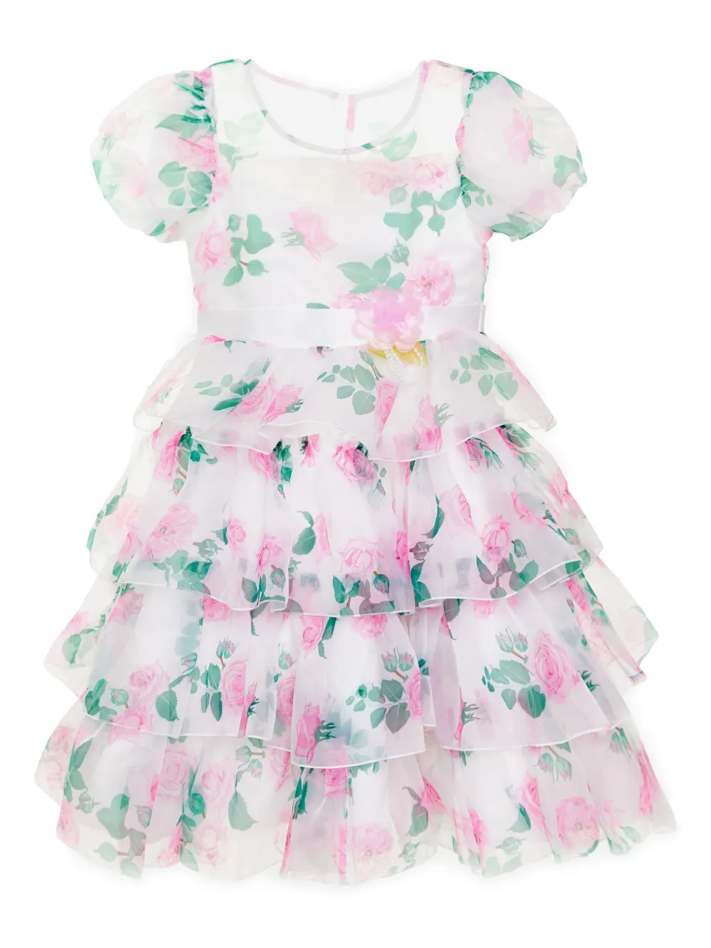 IAME KIDS Peony Princess jurk Wit