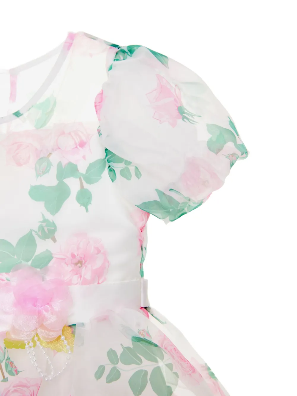 IAME KIDS Peony Princess jurk Wit